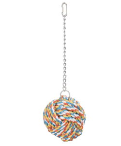 Adventure Bound Nuts for Knots Ball Parrot Toy
